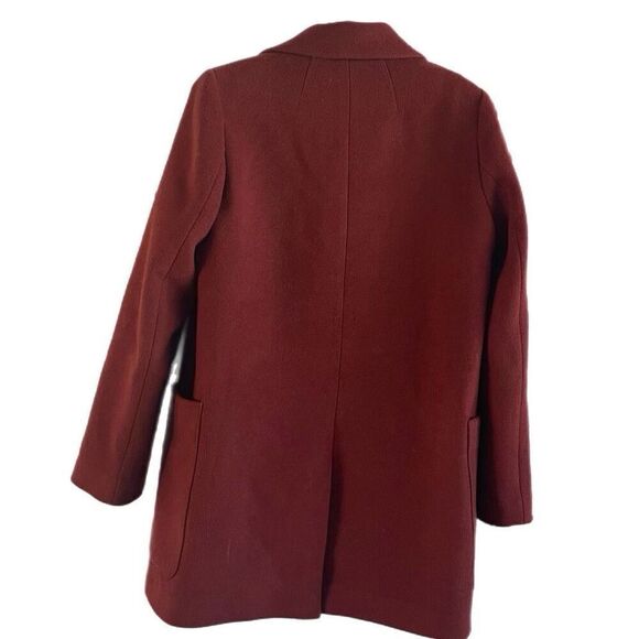 Madewell Hollis Double-Breasted Wool Blend Coat - Picture 3 of 5